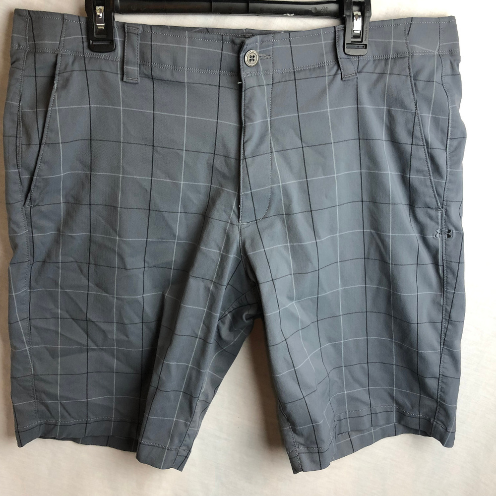 Under Armour Match Play Patterned Golf Shorts